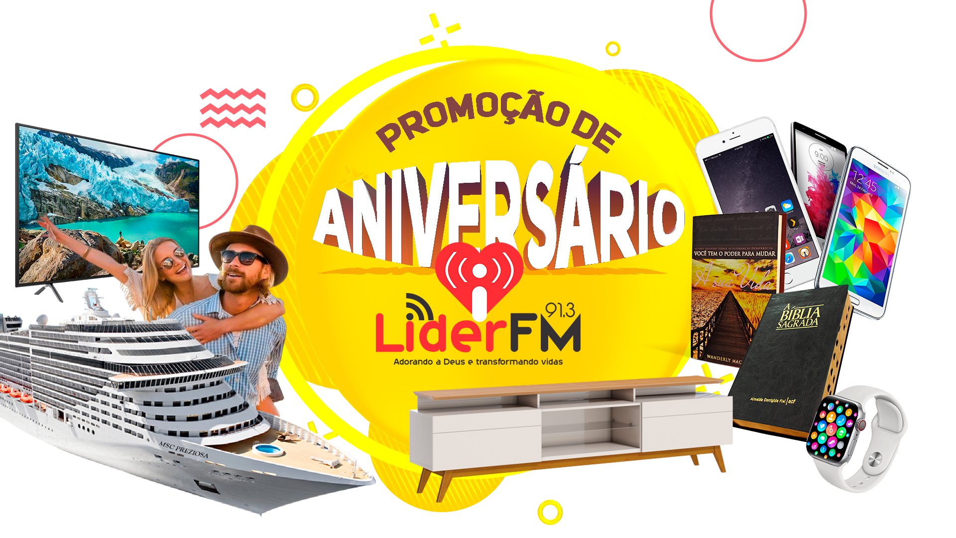Promoção de Aniversário Líder FM